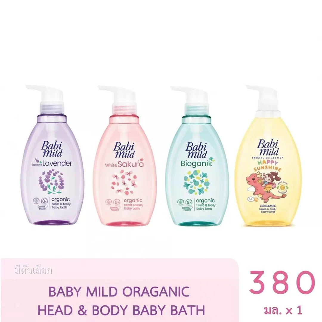 Baby mildရေချိူး 380ml (1x12)