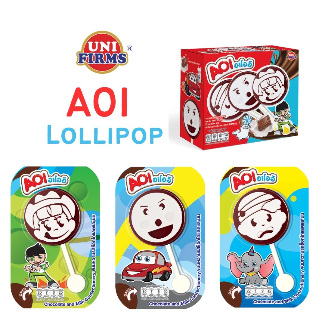 AOI ချော့ကလက် lollipop
