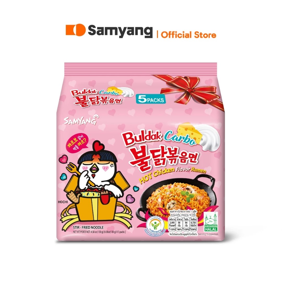 Samyang Cabonaraပန်းရောင်(1x8x5)