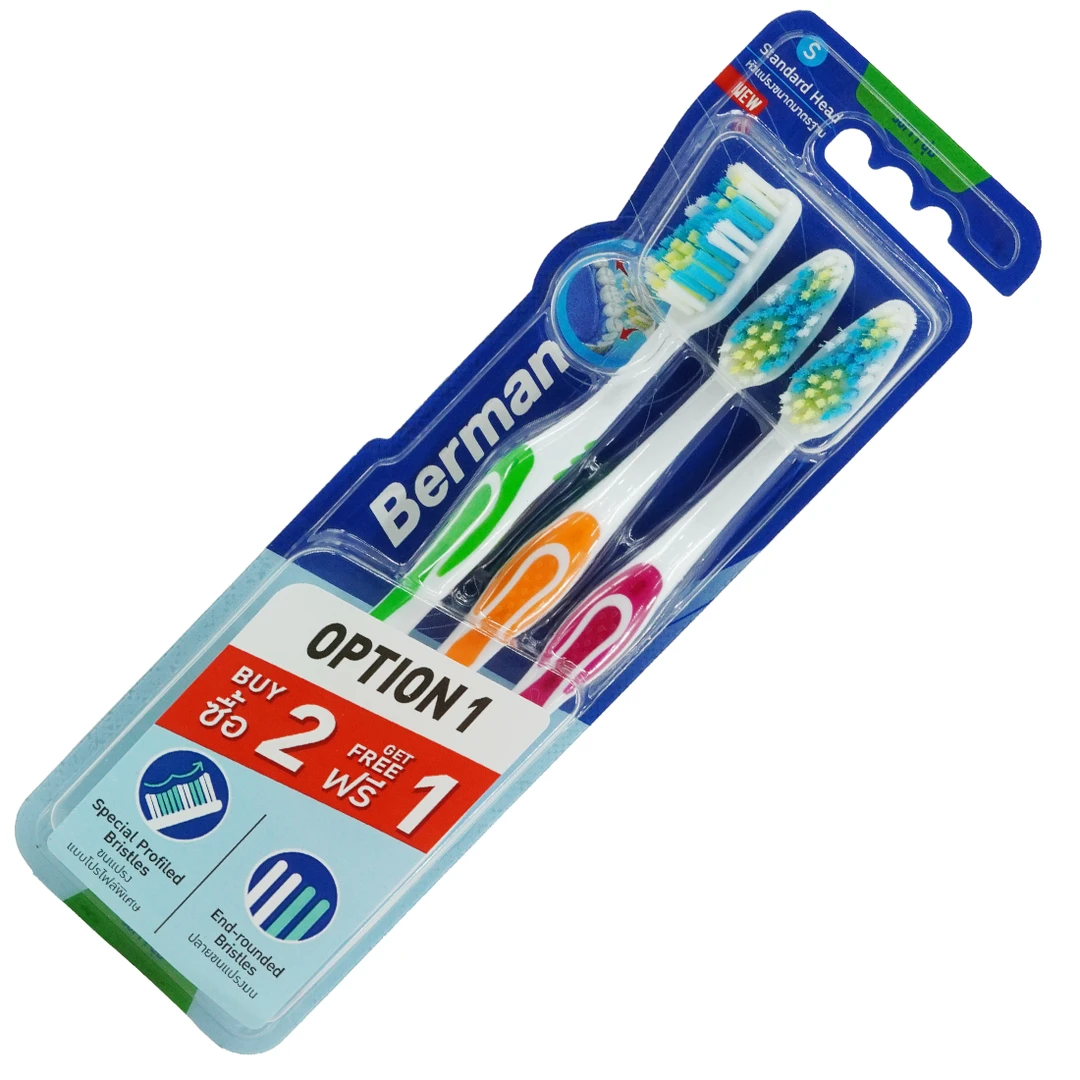 Berman option1 သွားတိုက်တံ(2+1)(1x4x6x3)